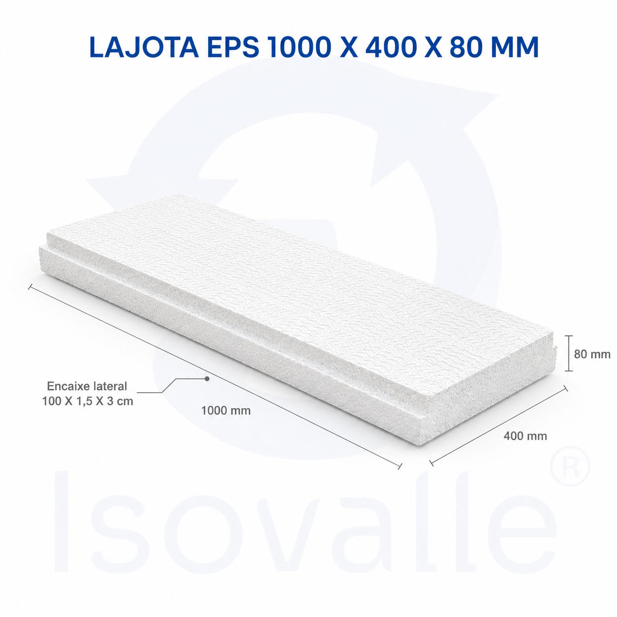 Lajota EPS 80mm